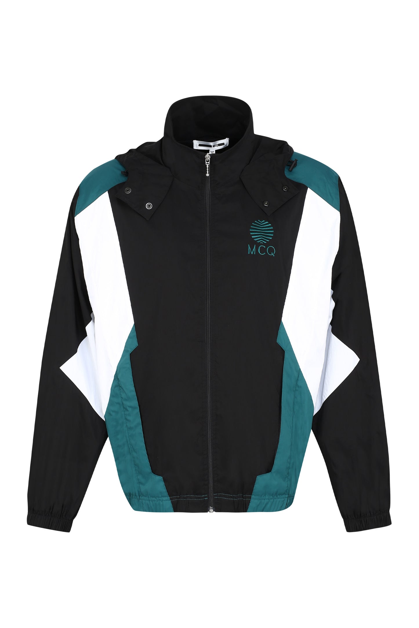 Hooded windbreaker