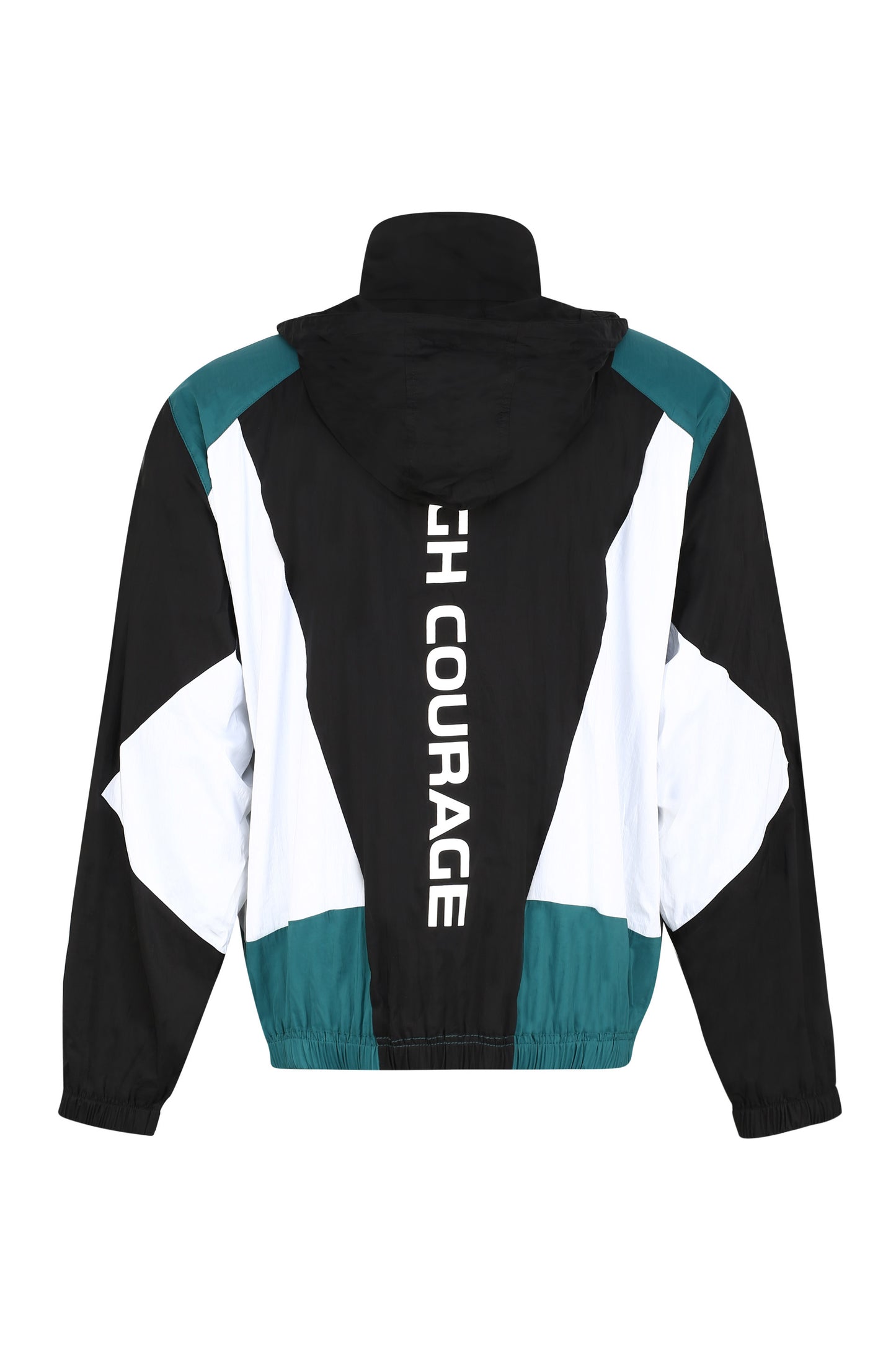 Hooded windbreaker