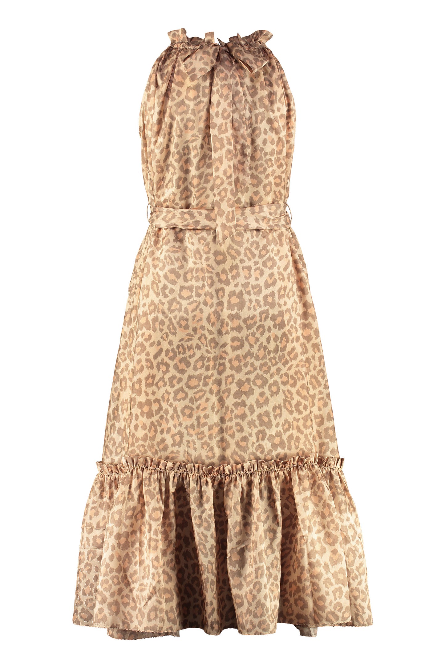 Kirra printed dress with wrinkles