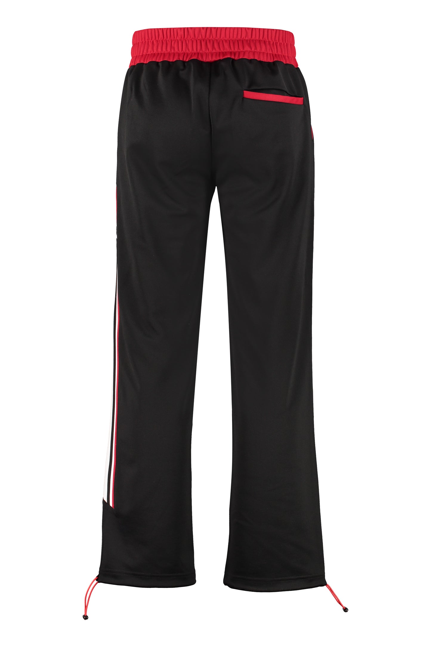 Contrasting side stripes track-pants