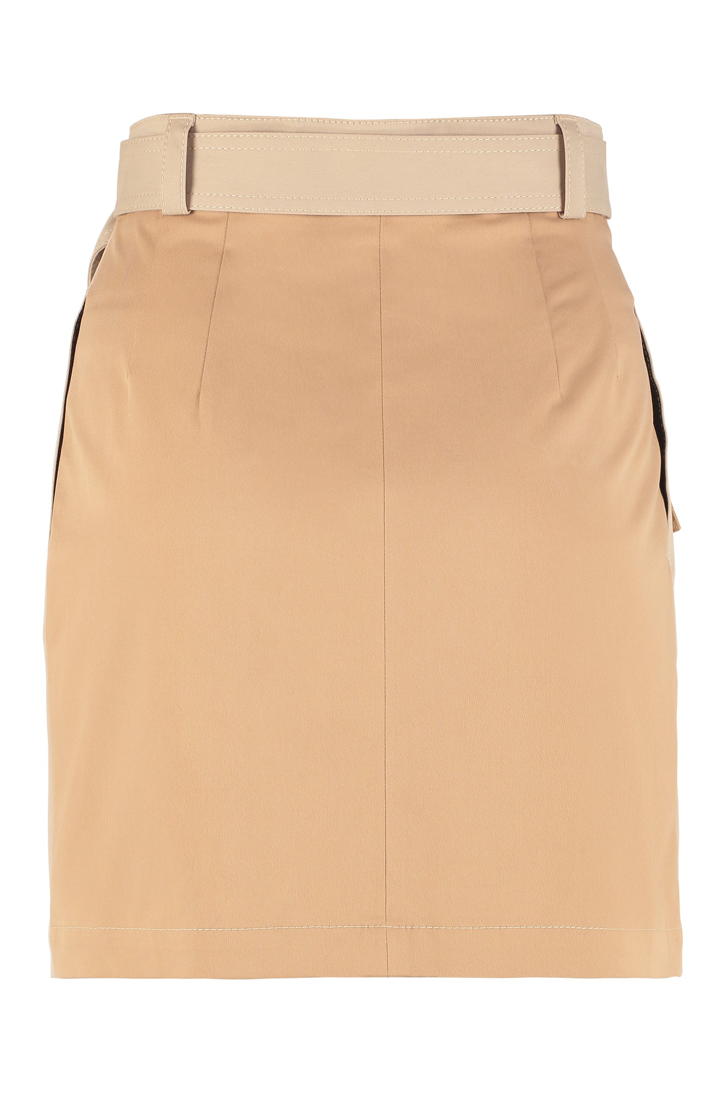Cotton wrap skirt