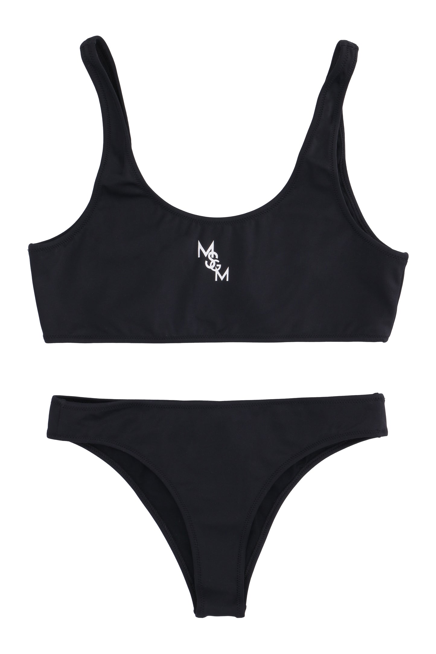 Bikini with logo print