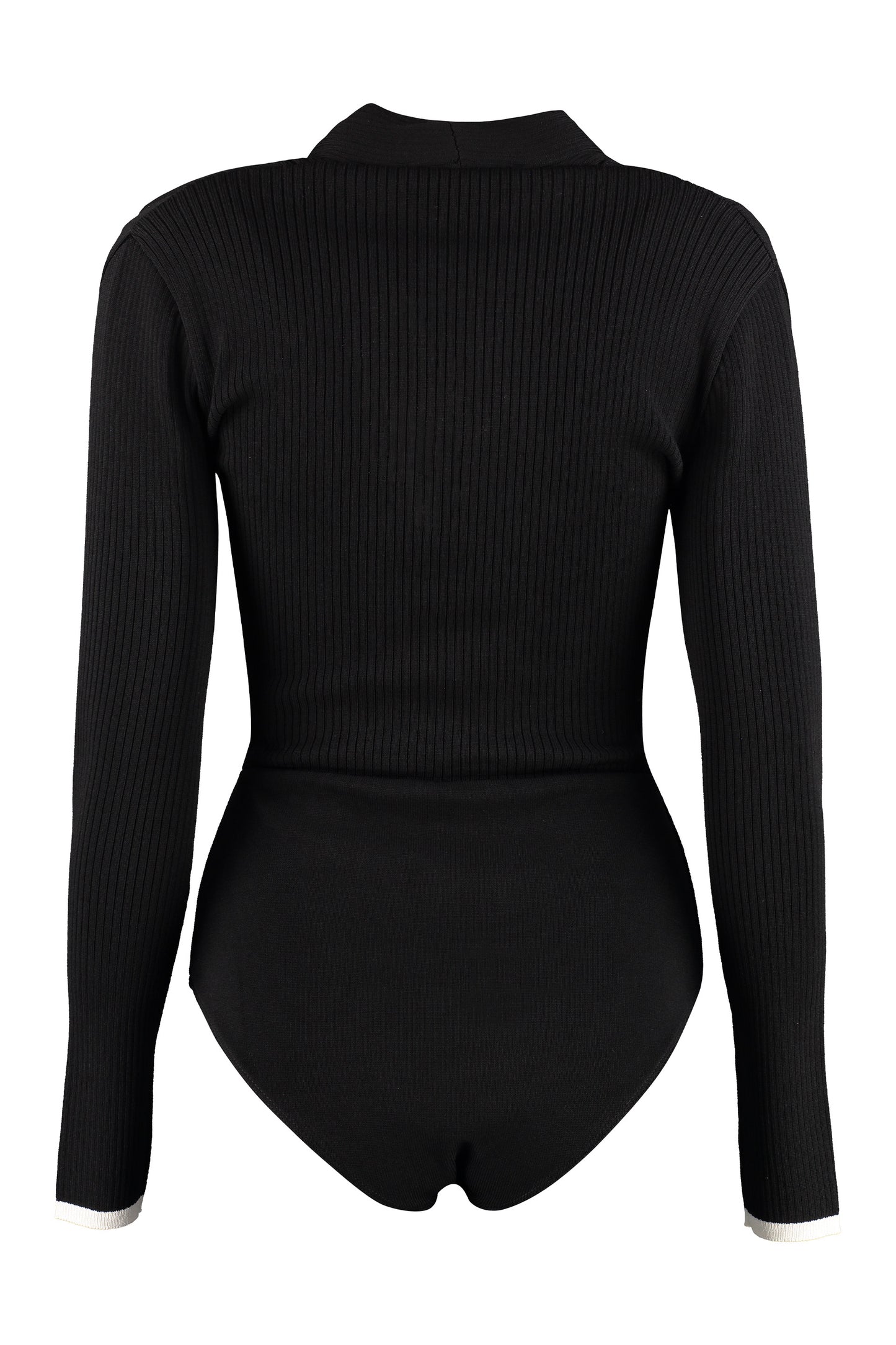 V-neck viscose sweater