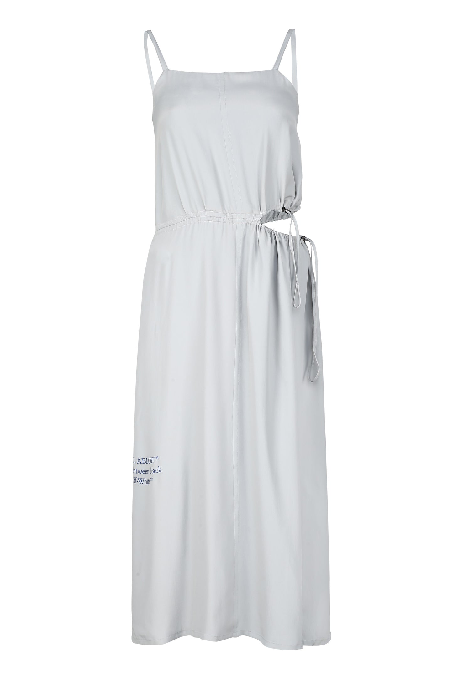 Crepe slip-dress