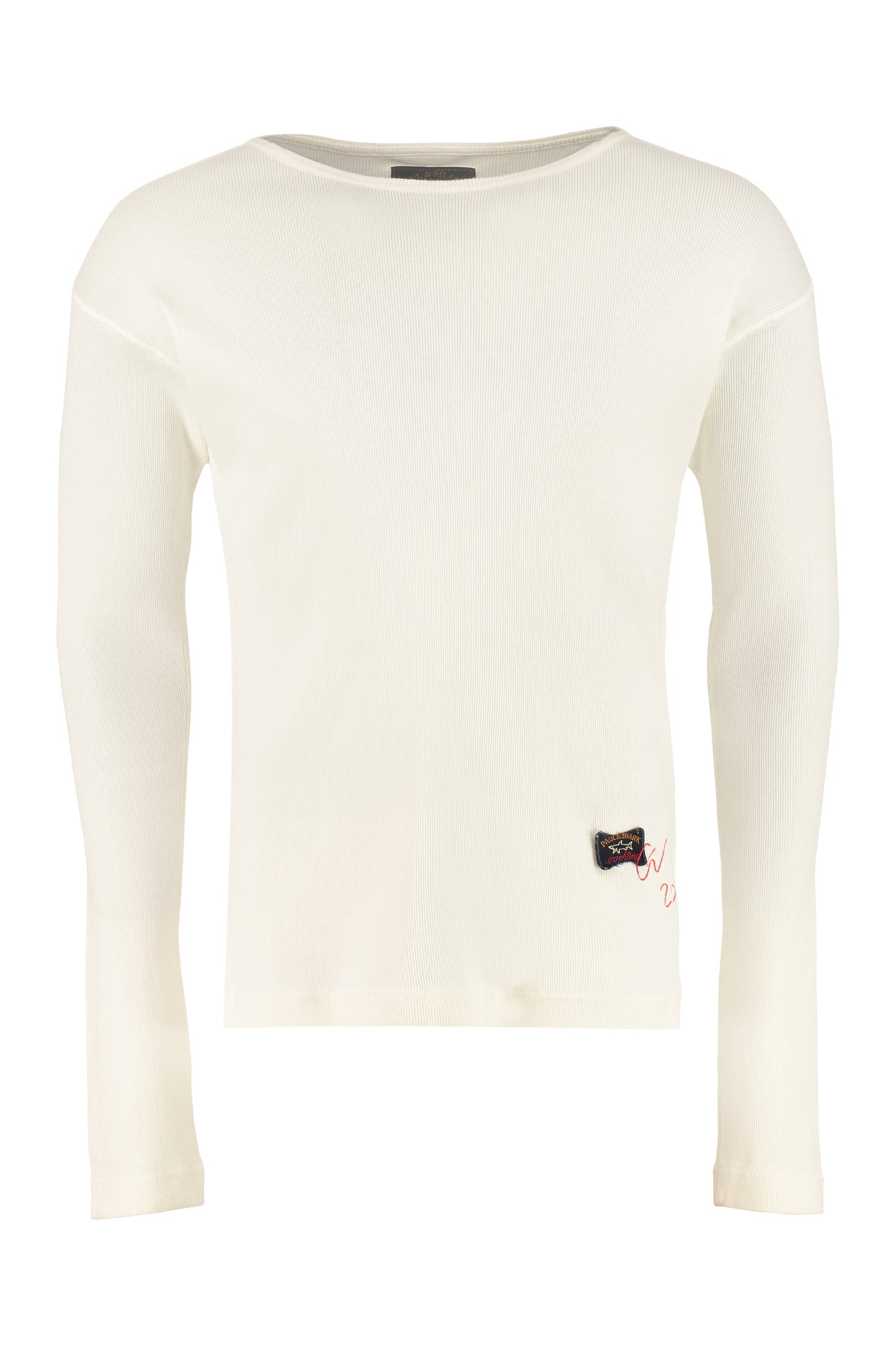 Long-sleeve cotton T-shirt