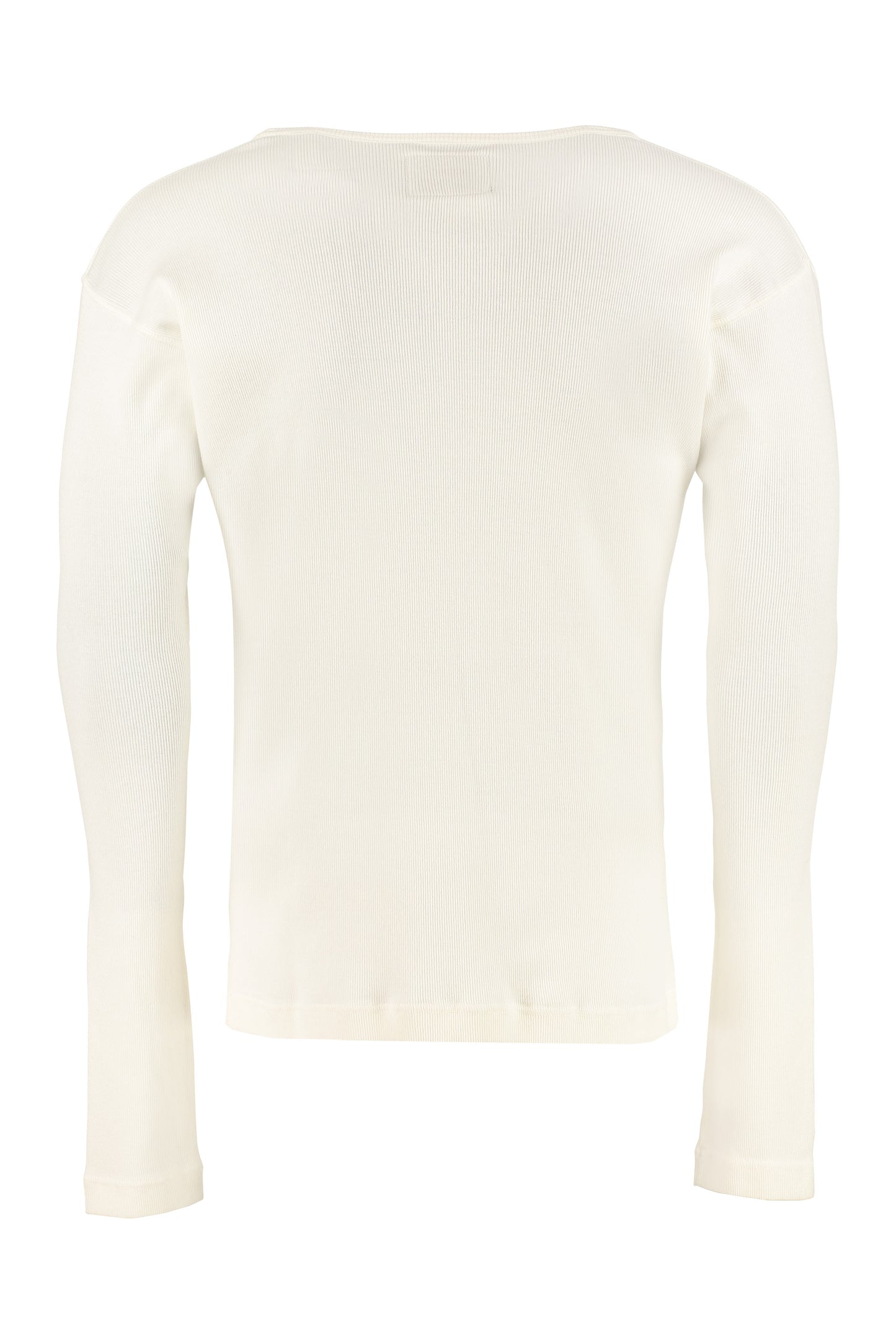Long-sleeve cotton T-shirt