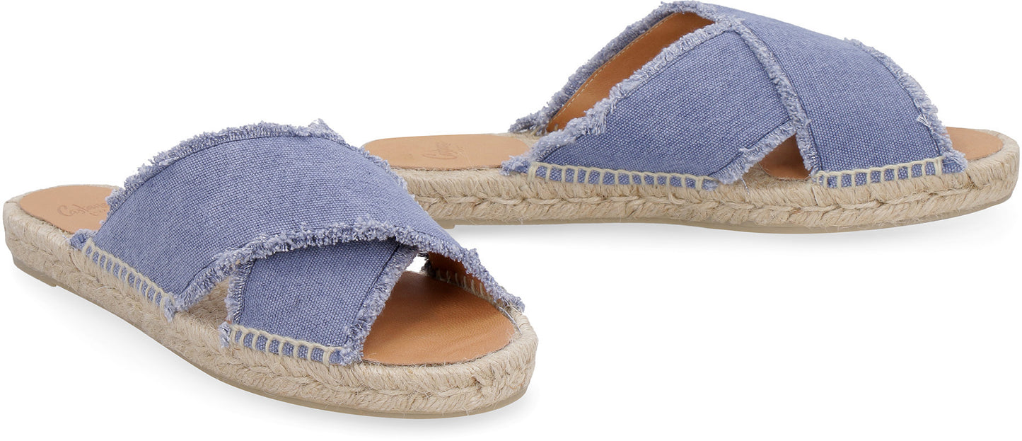 Palmera denim espadrilles