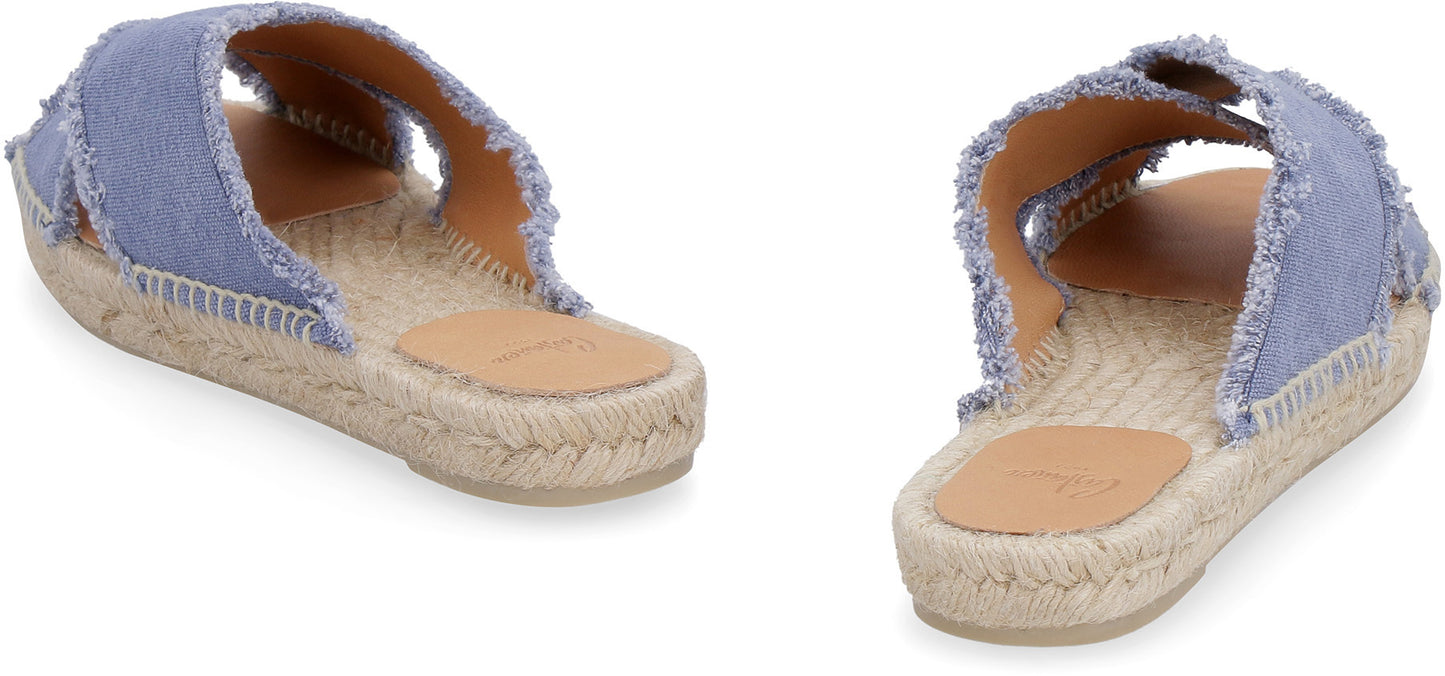 Palmera denim espadrilles