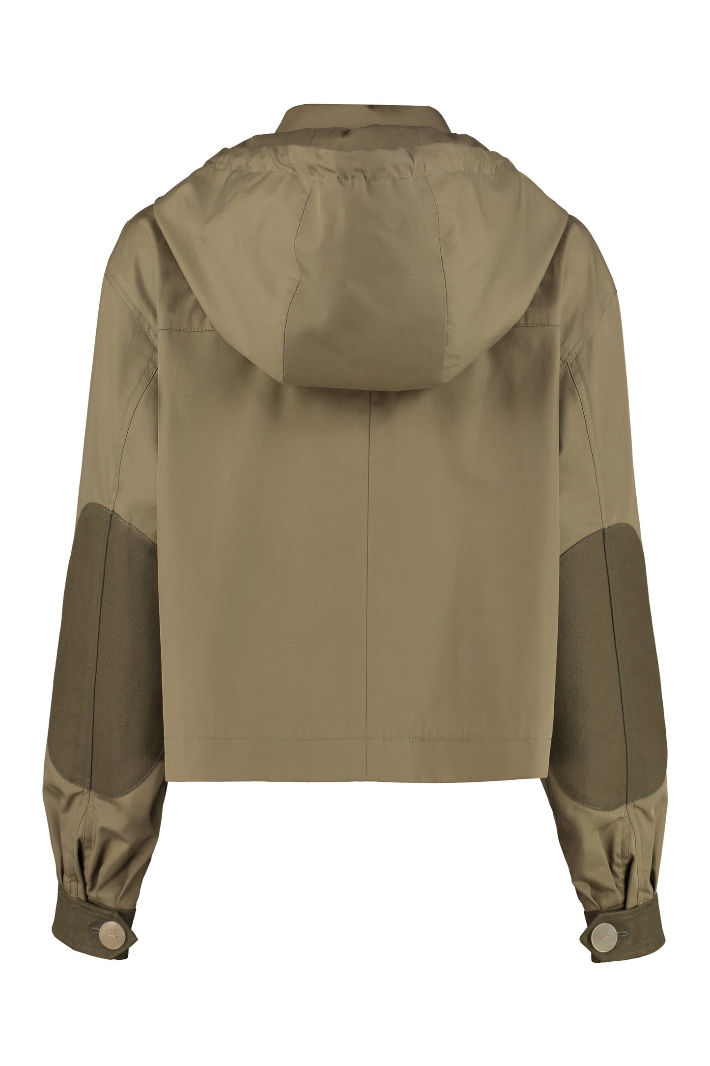 Hooded cotton jacket