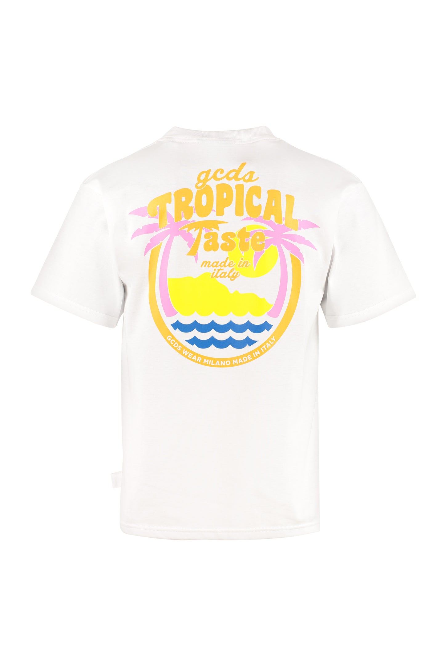 Printed cotton t-shirt