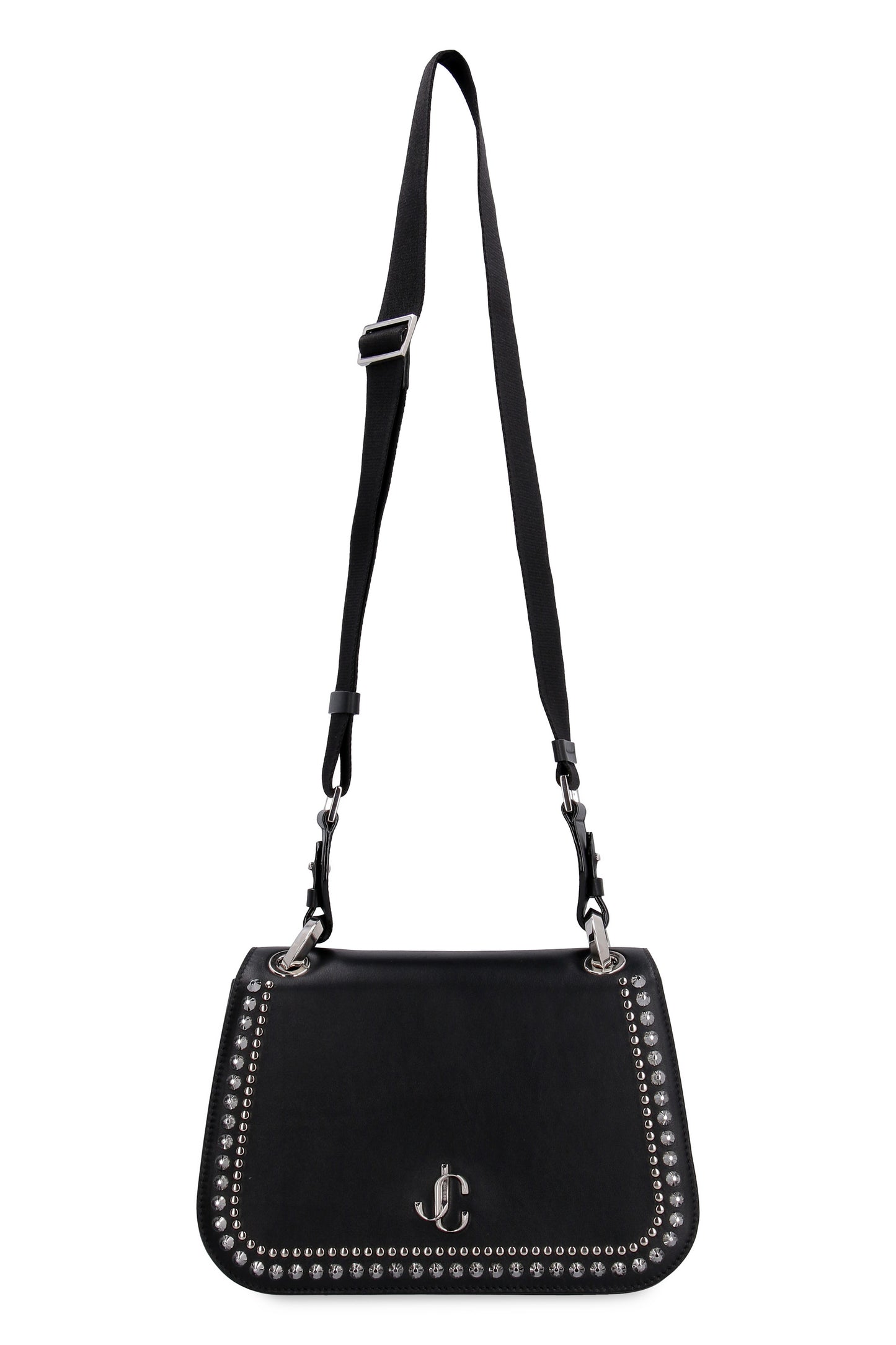 Varenne studded leather shoulder bag