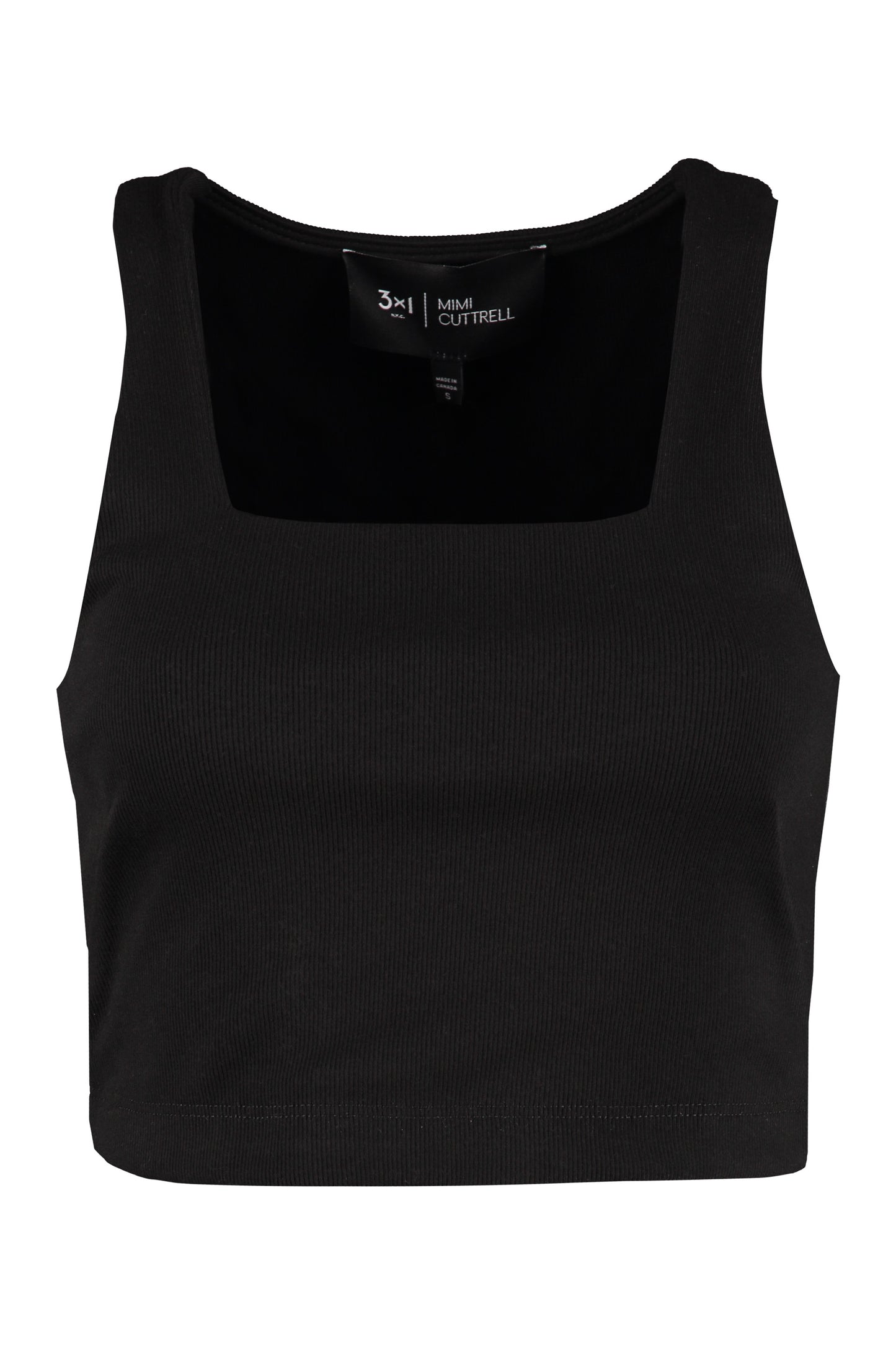 3x1 and Mimi Cuttrell - Cotton blend crop top