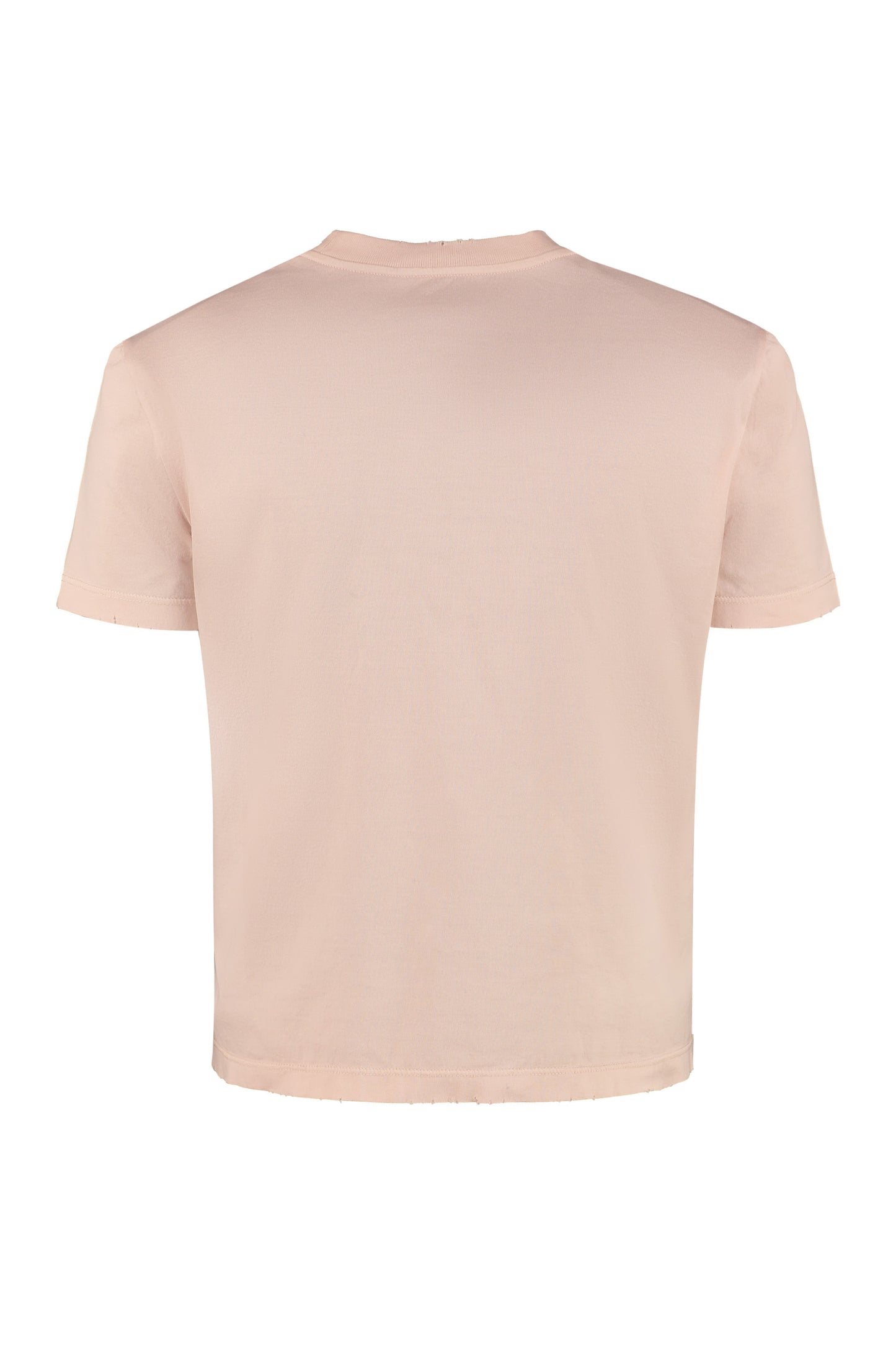 Crew-neck cotton T-shirt