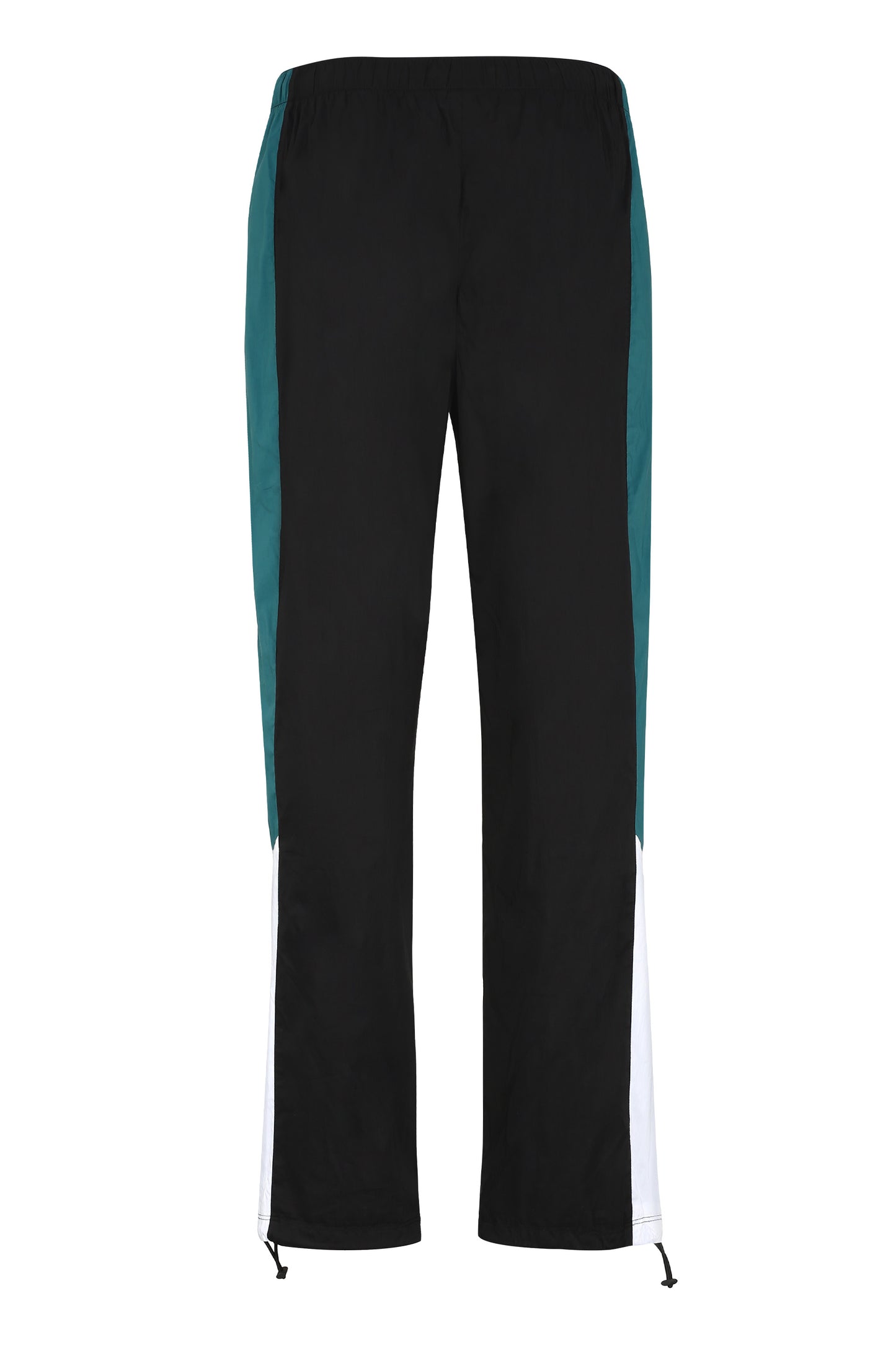 Techno fabric track pants