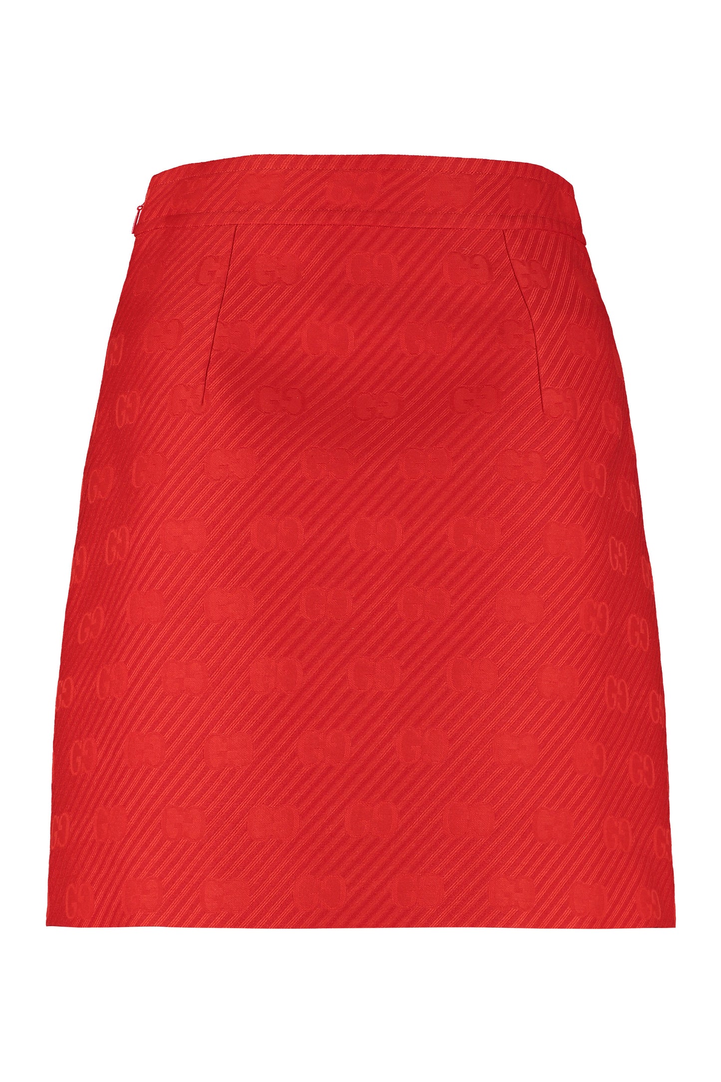 Jacquard mini skirt