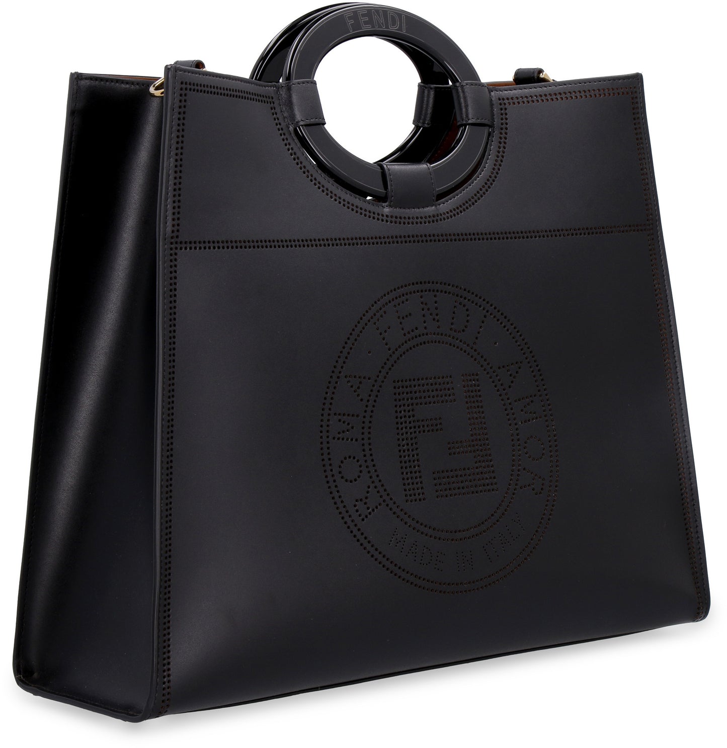 Runaway smooth leather tote bag