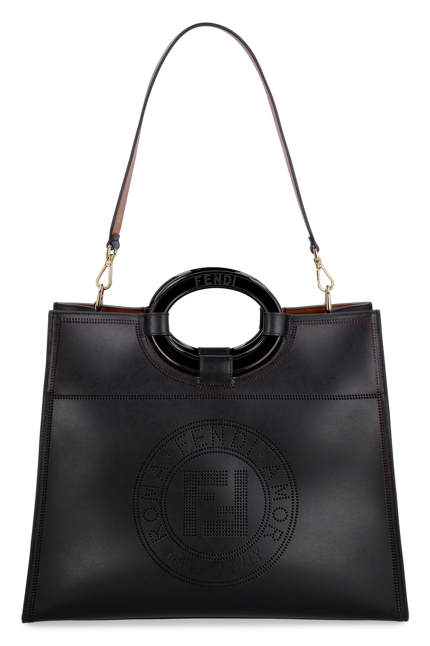 Runaway smooth leather tote bag