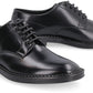 Leather lace-up derby shoes
