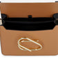 Alix two-tone leather crossbody bag