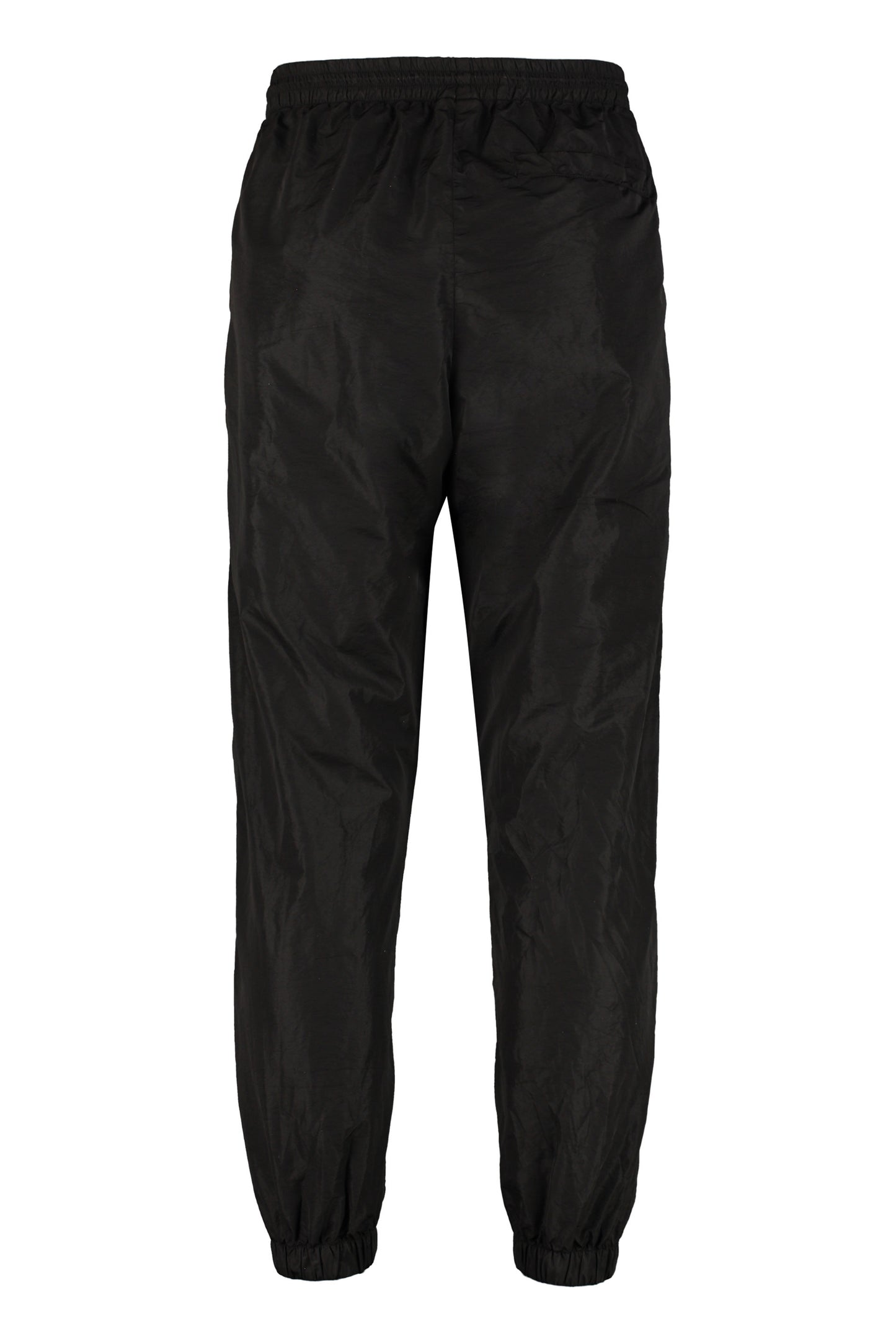 Techno fabric track pants