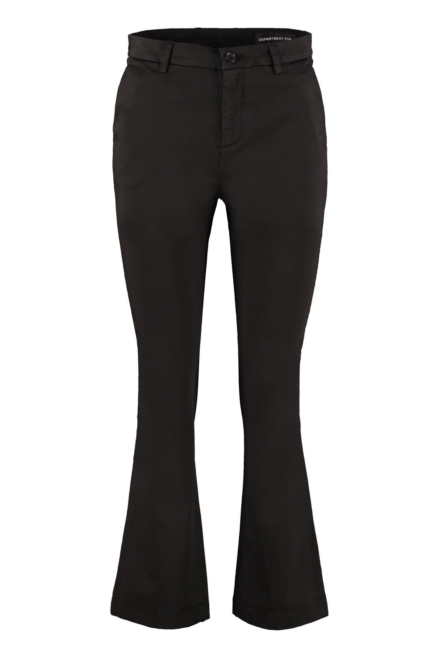 Sax flared ankle-length trousers