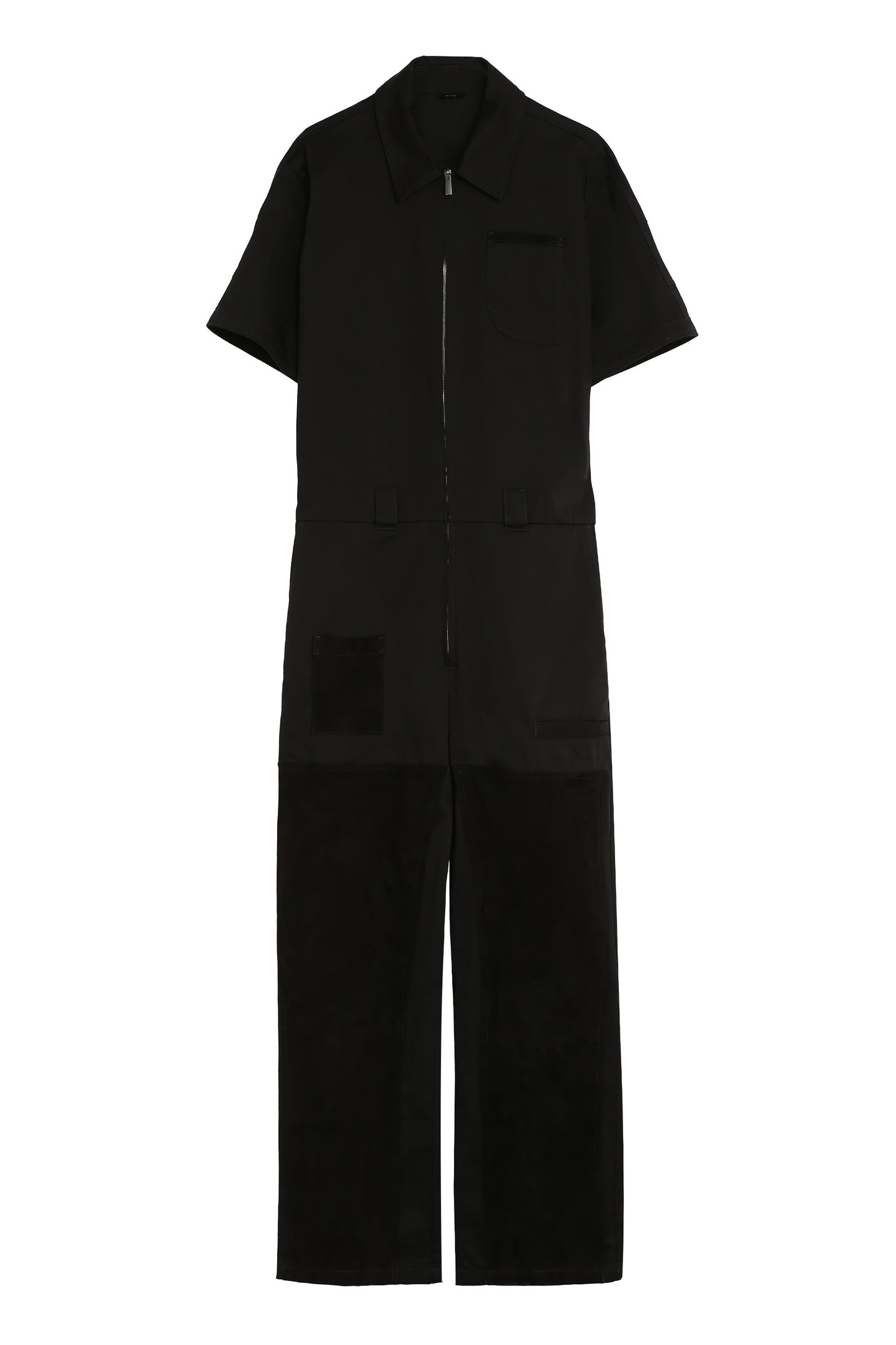 Long cotton jumpsuit