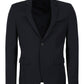 Single-breasted virgin wool jacket