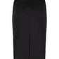 Techno jersey pencil skirt