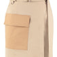 Cotton wrap skirt