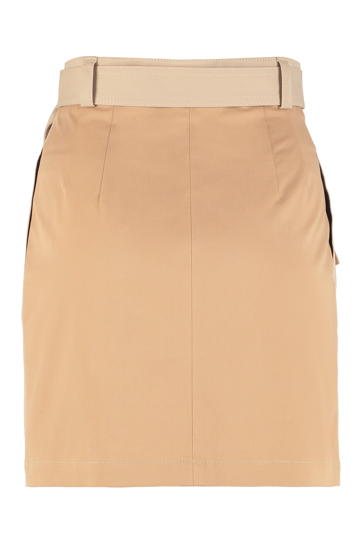 Cotton wrap skirt