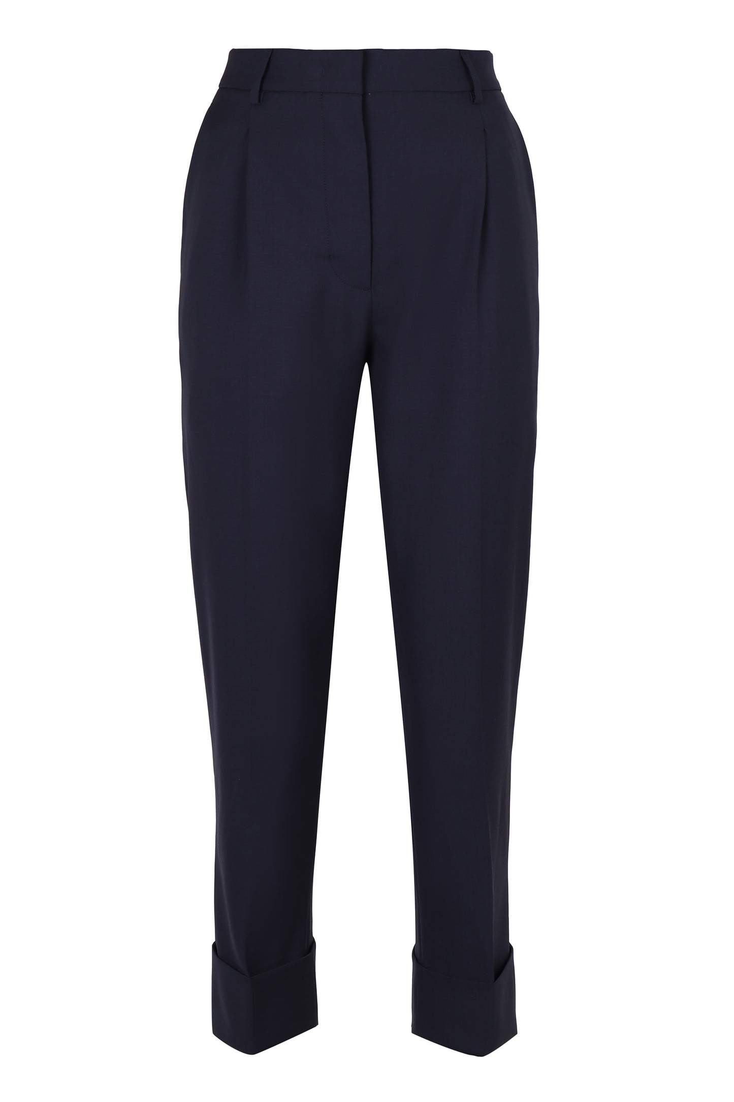 Virgin wool tailored trousers