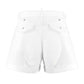 Stretch cotton shorts