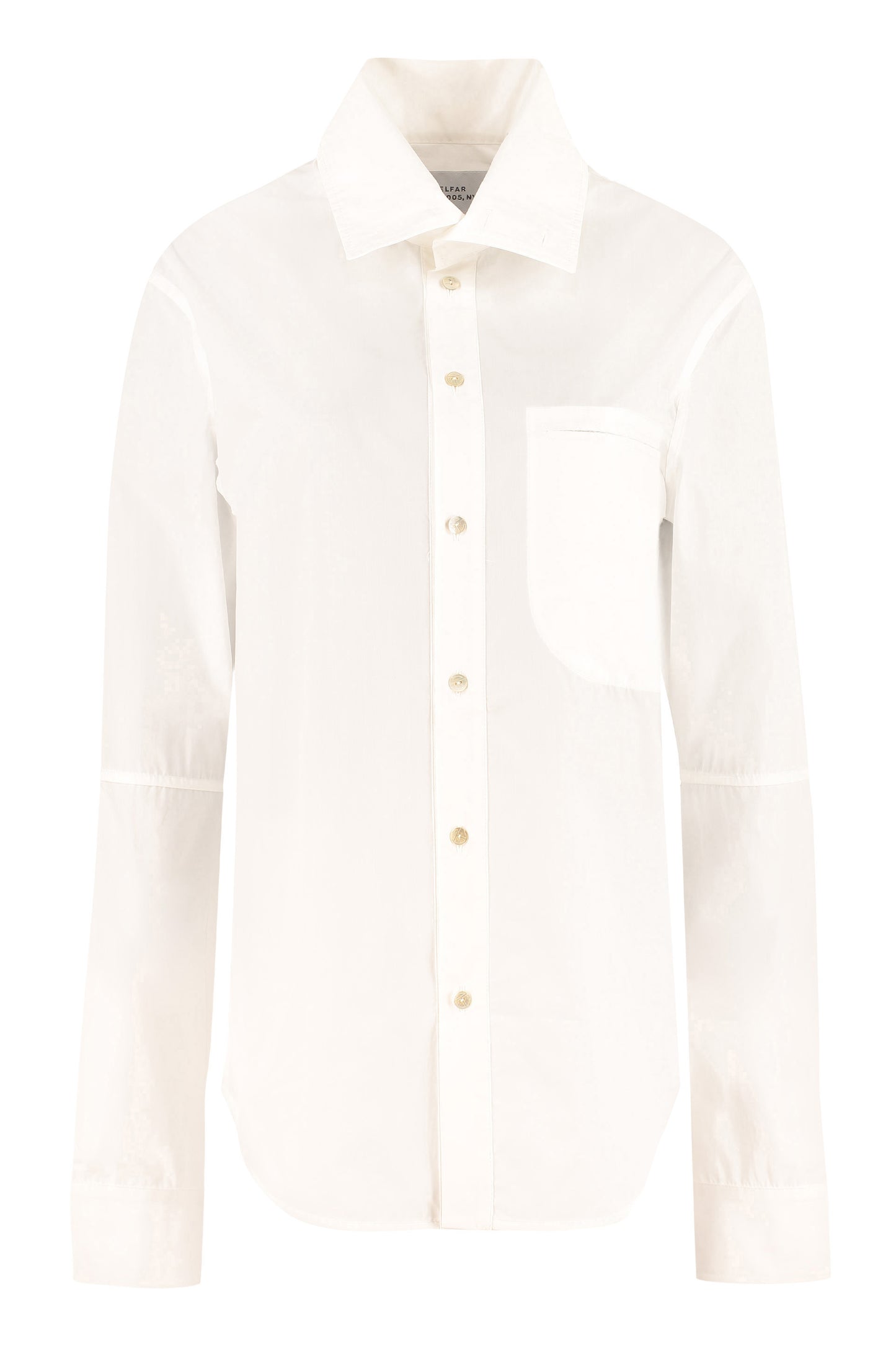 Cotton poplin shirt