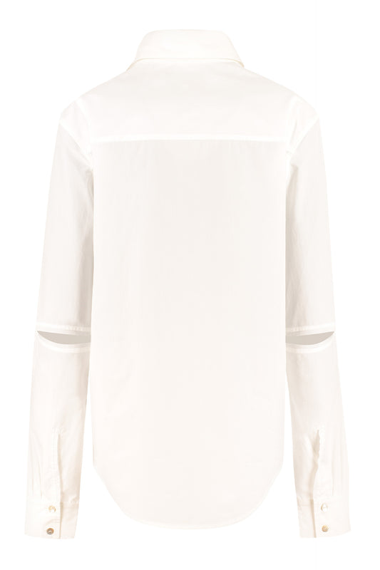 Cotton poplin shirt