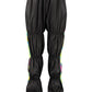 Side logo stripe track-pants