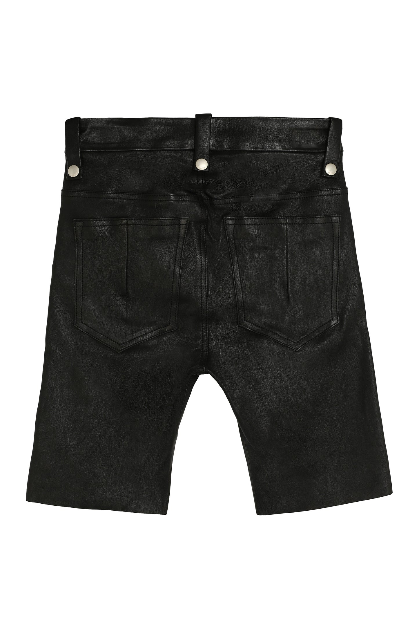 Leather cyclist shorts