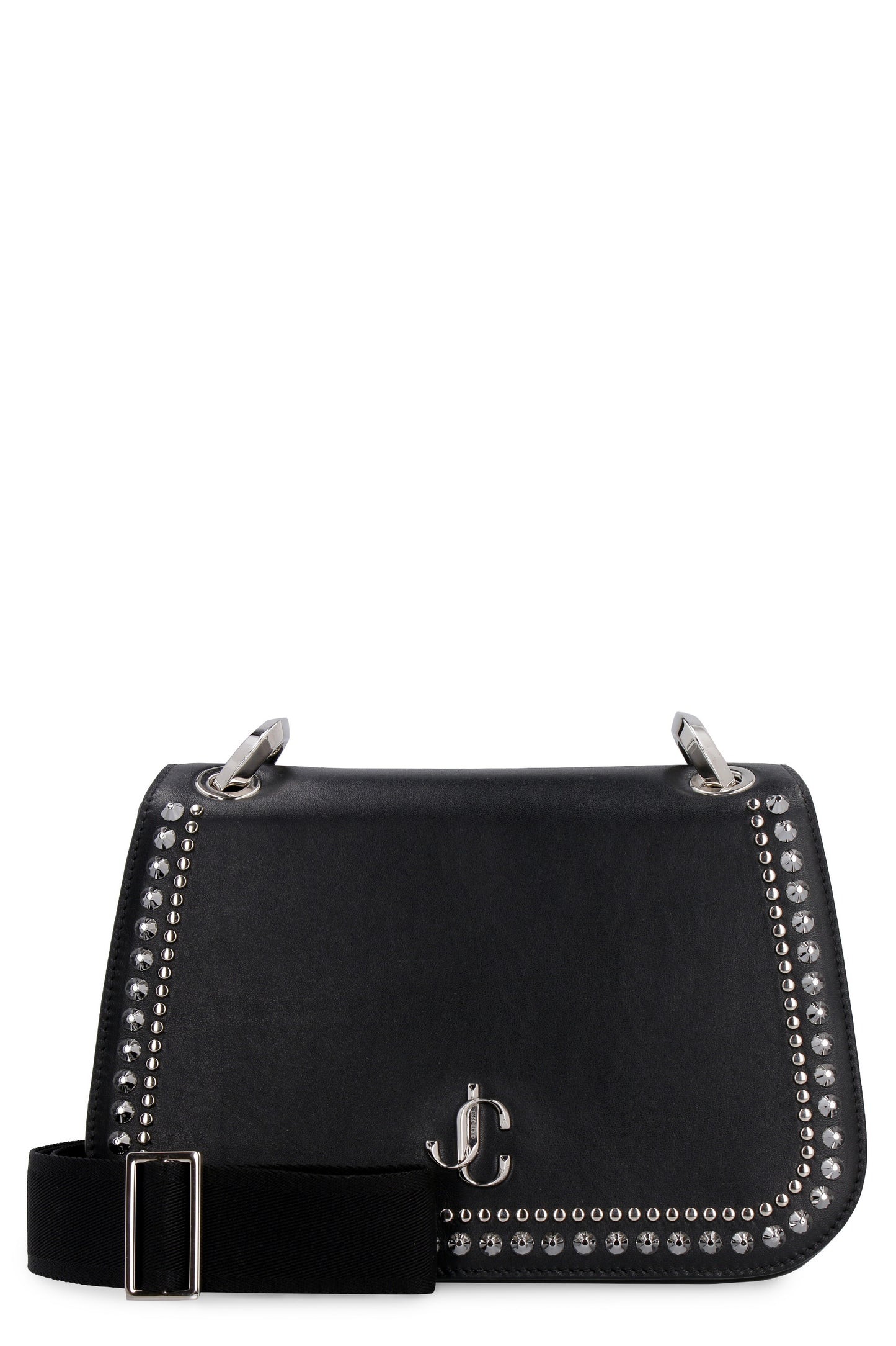 Varenne studded leather shoulder bag