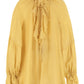Blouse with ruffles