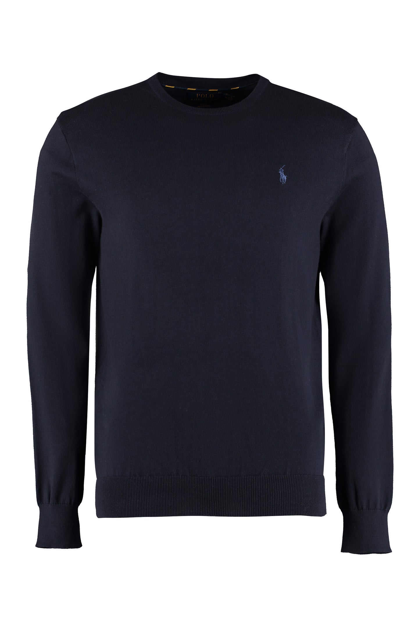 Cotton crew-neck sweater