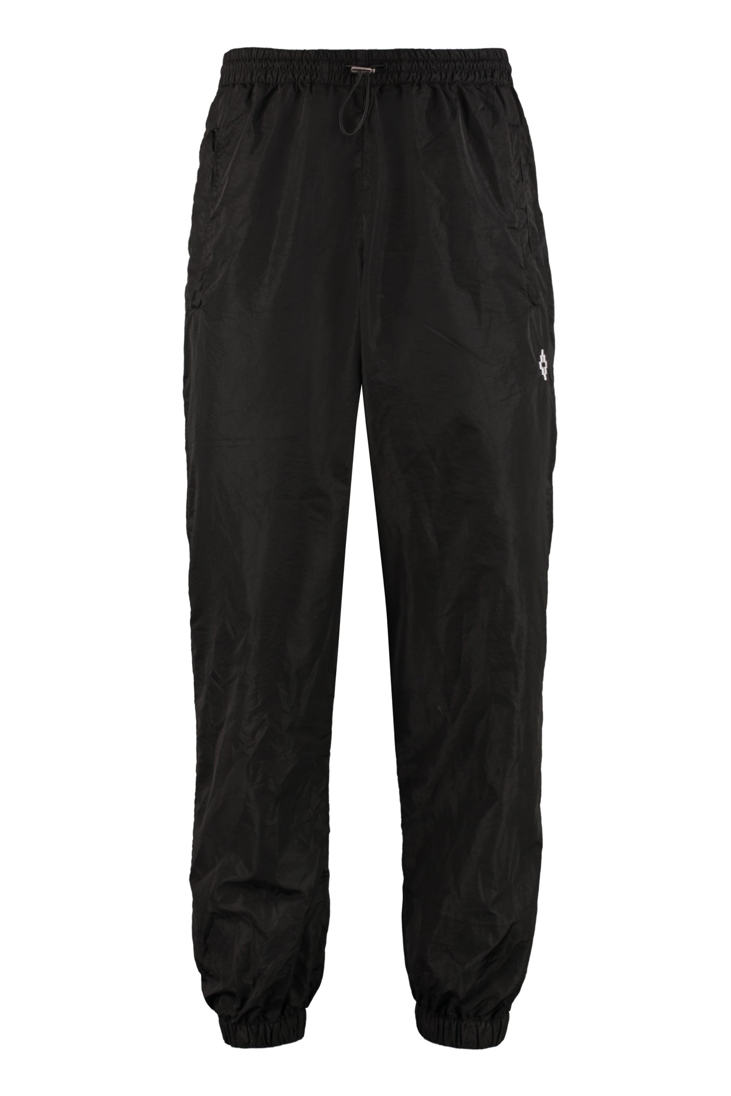 Techno fabric track pants