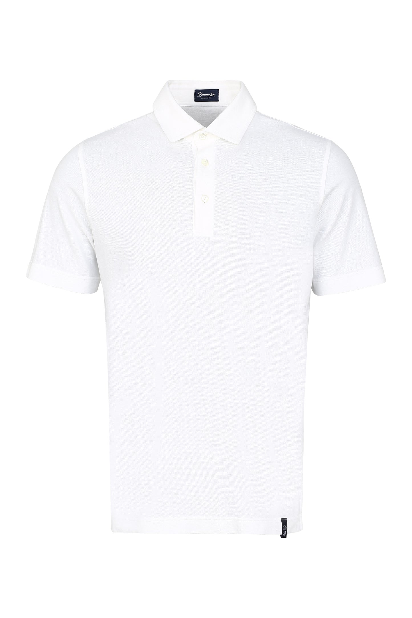 Cotton-piqué polo shirt