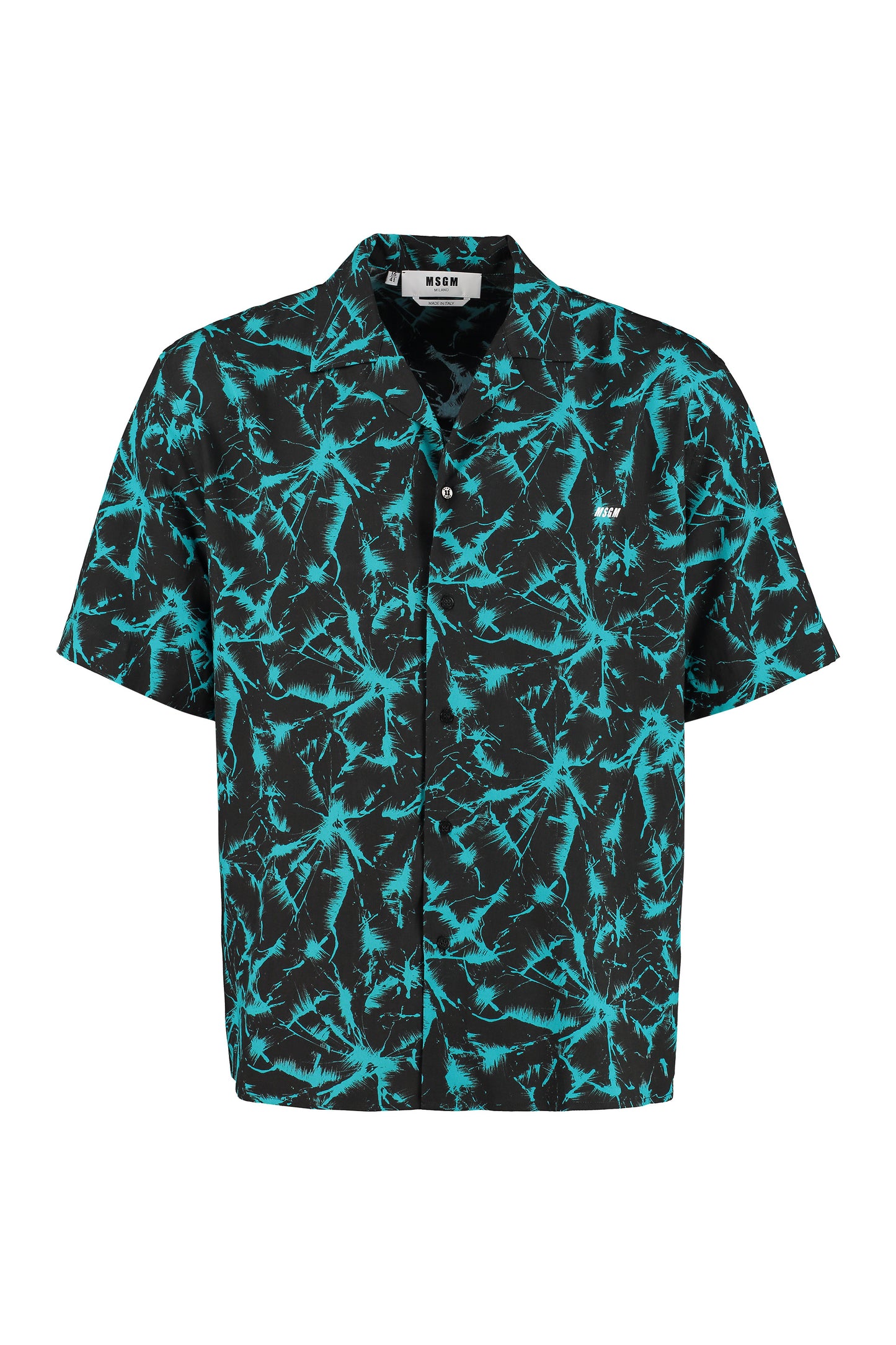 Printed short sleeve shirt