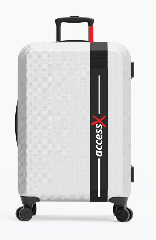 AccessX Carry-on Luggage in Carbon