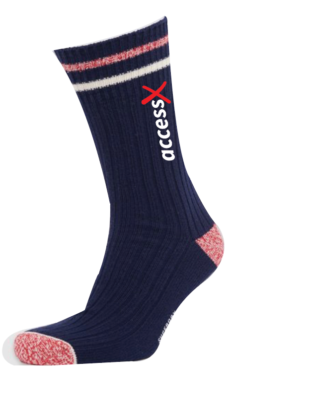 AccessX Quarter Socks - Single Pair
